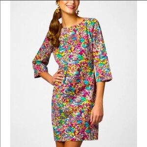 Lilly Pulitzer Shauna Booty Caw Print Twill Dress
